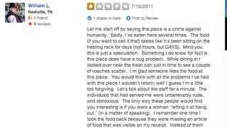 Illustration for article titled More of the Dumbest Reviews on Yelp